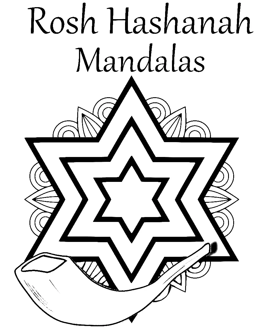 Rosh Hashanah Coloring Pages 24