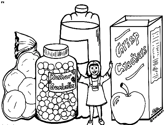 Rosh Hashanah Coloring Pages 27