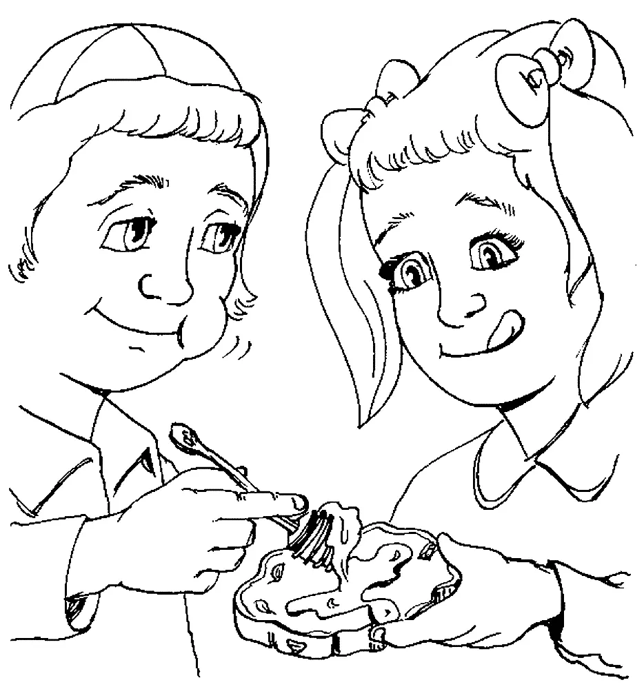 Rosh Hashanah Coloring Pages 4