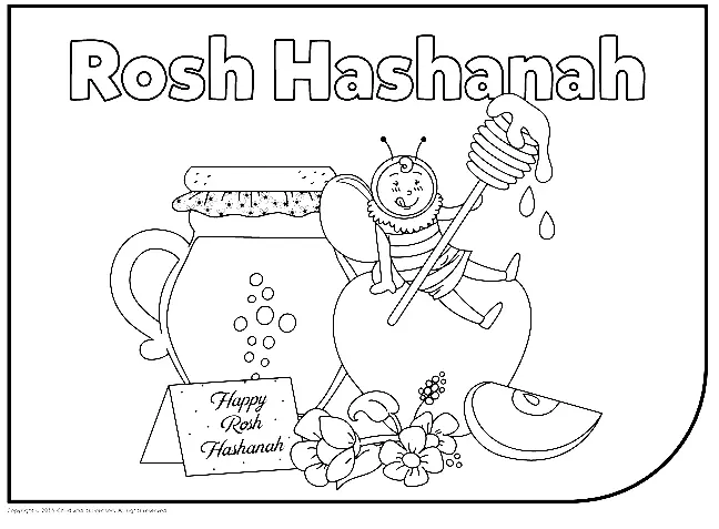 Rosh Hashanah Coloring Pages 56