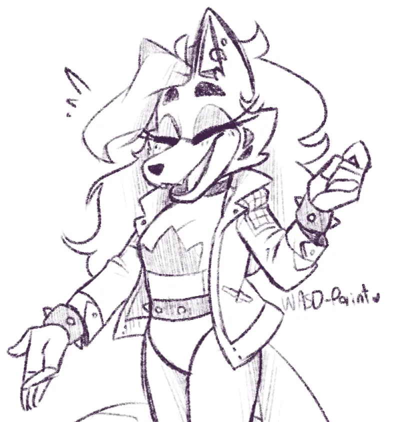 Roxanne Wolf Para Colorear 5