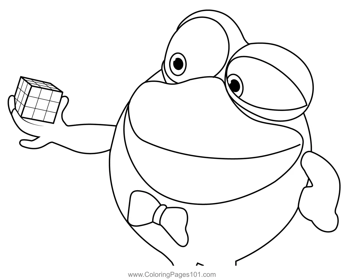Rubiks Cube Coloring Pages 20
