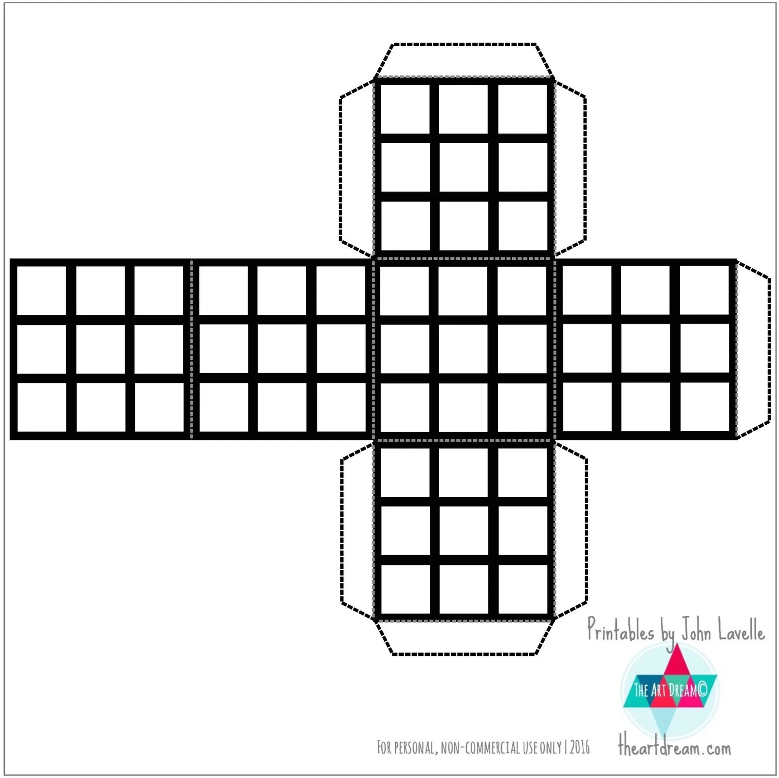 Rubiks Cube Coloring Pages 24