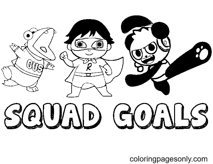 Mundo De Ryan Para Colorear 13