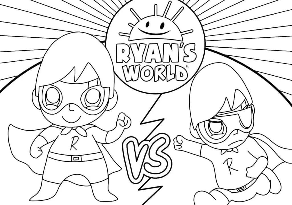 Mundo De Ryan Para Colorear 31