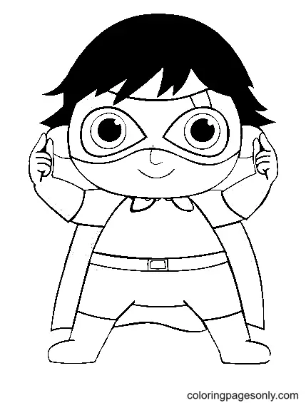 Mundo De Ryan Para Colorear 37