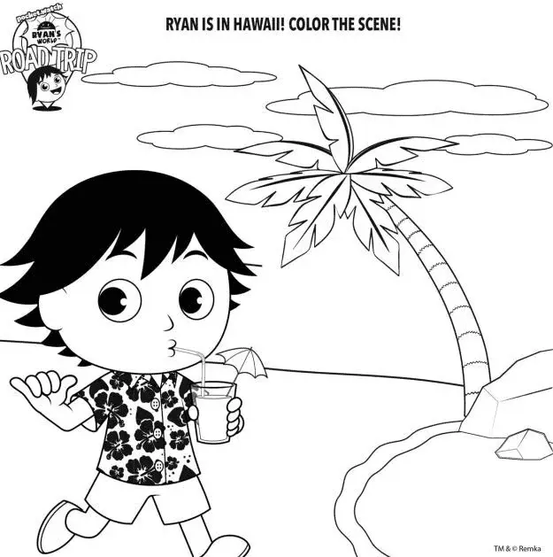 Mundo De Ryan Para Colorear 38