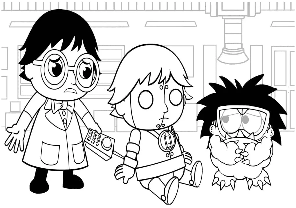 Mundo De Ryan Para Colorear 41