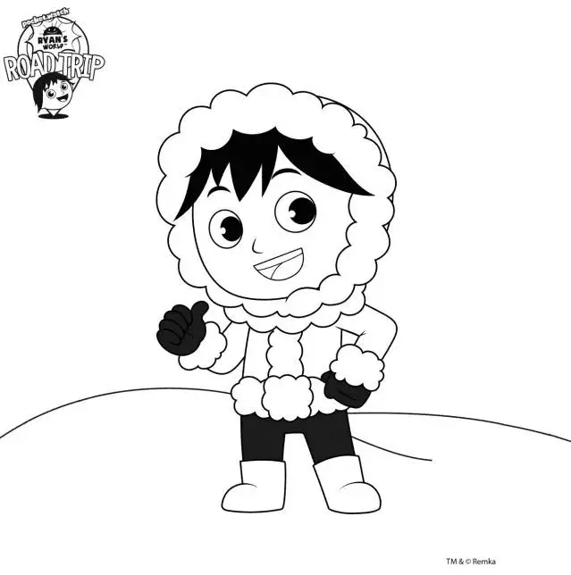 Mundo De Ryan Para Colorear 43