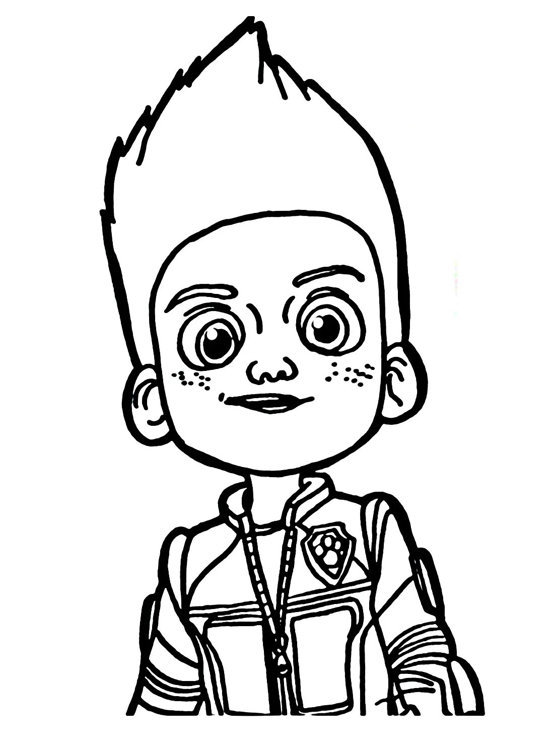 Ausmalbilder Ryder Paw Patrol 28