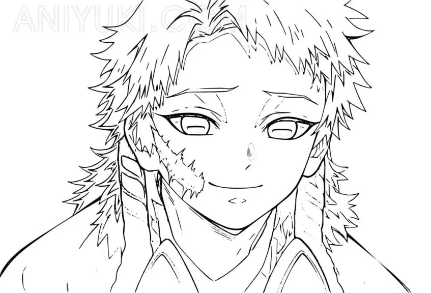 Sabito Coloring Pages 12