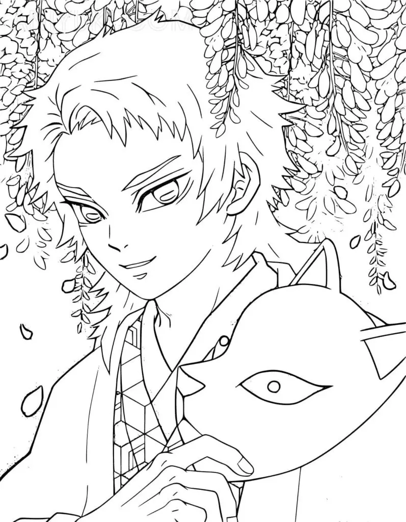Sabito Coloring Pages 26