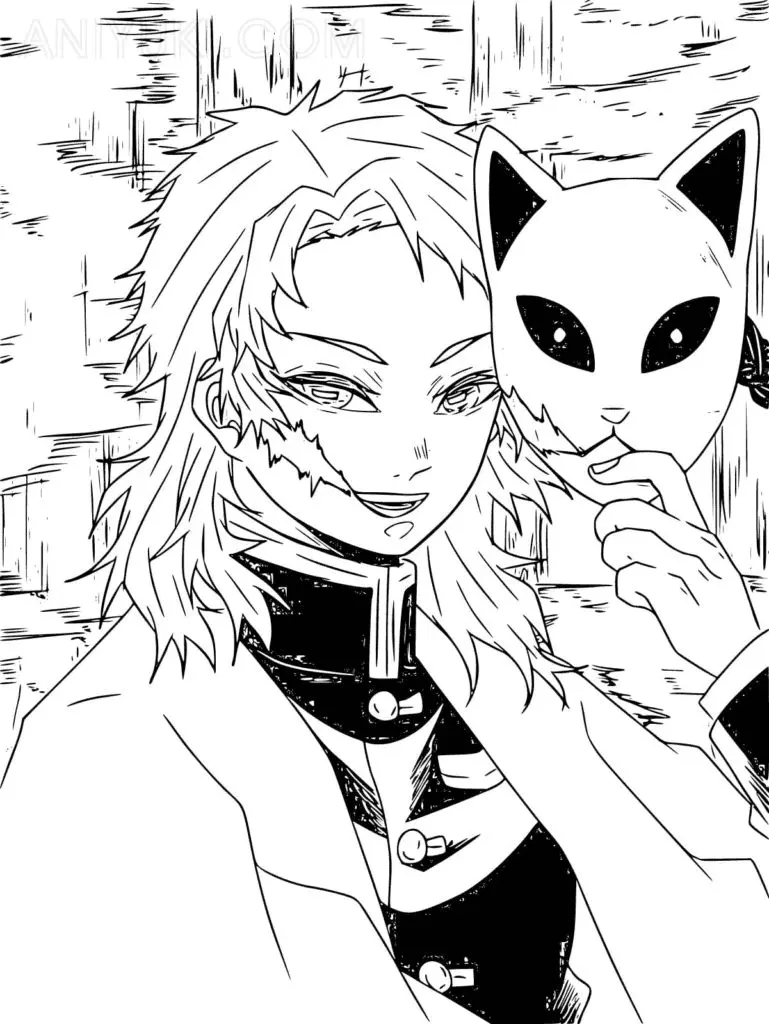 Sabito Coloring Pages 27