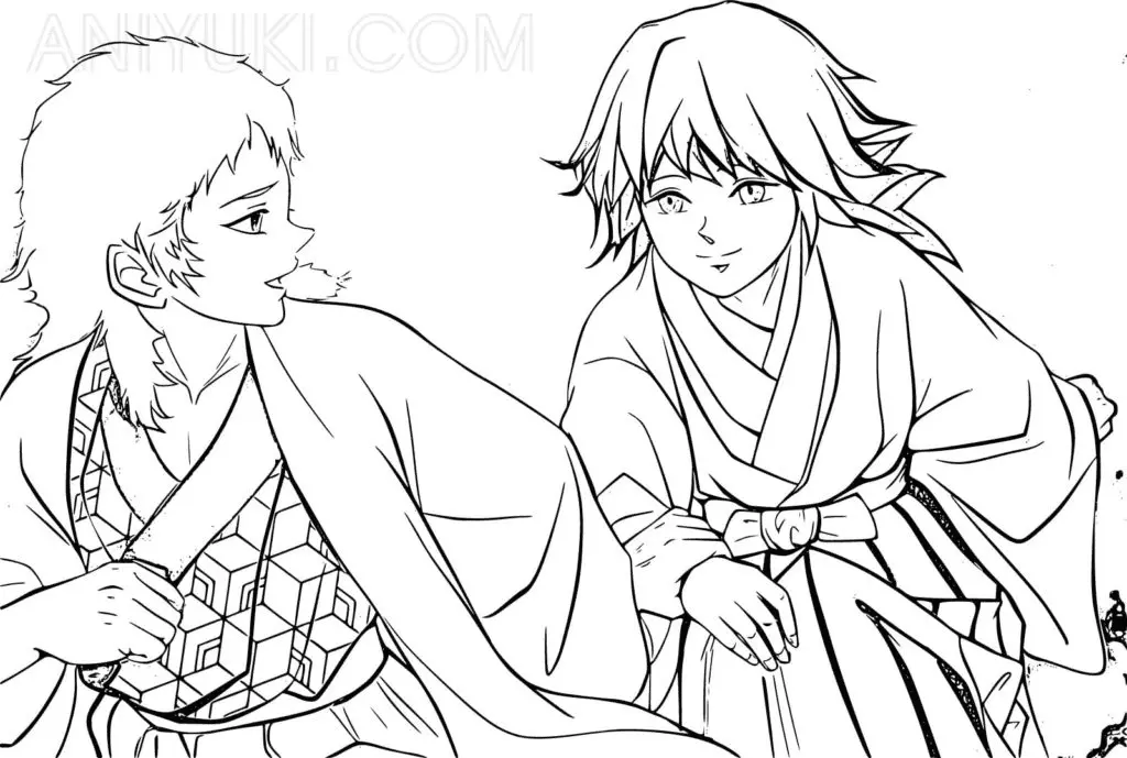 Sabito Coloring Pages 30