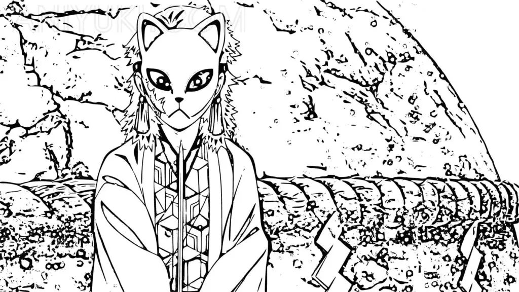 Sabito Coloring Pages 32