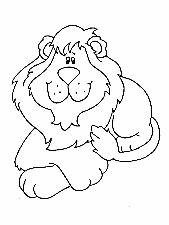 Desenhos de Animais Do Safari Para Colorir 4
