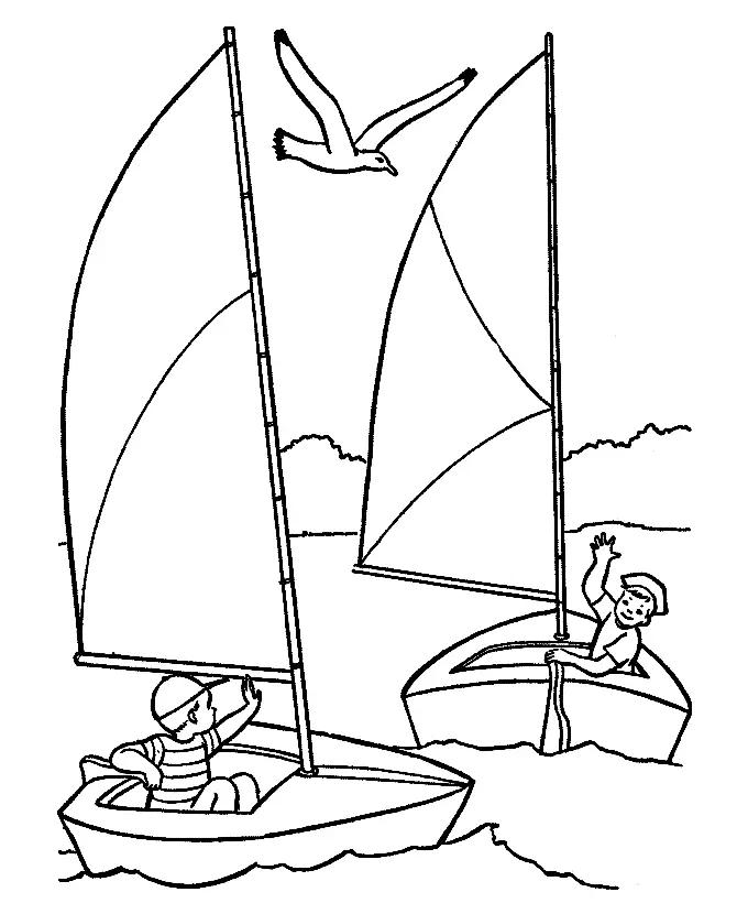 Desenhos de Vela Para Colorir 23