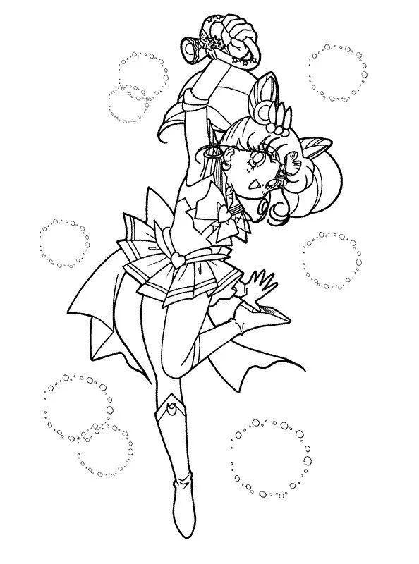 Sailor Moon Coloring Pages 10