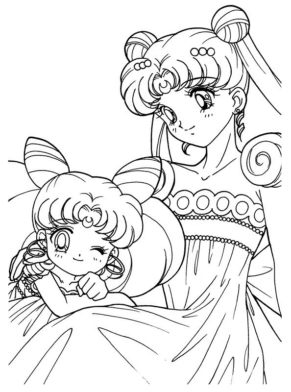 Sailor Moon Coloring Pages 13
