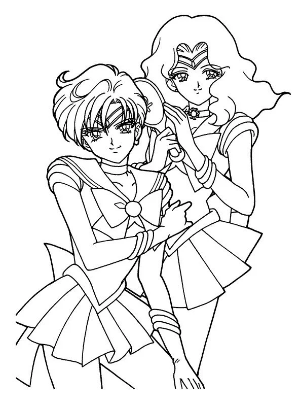 Sailor Moon Coloring Pages 17
