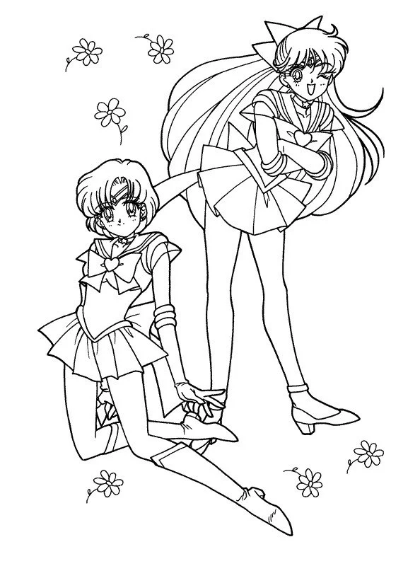 Sailor Moon Coloring Pages 2