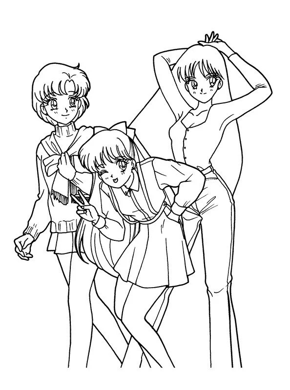 Sailor Moon Coloring Pages 24