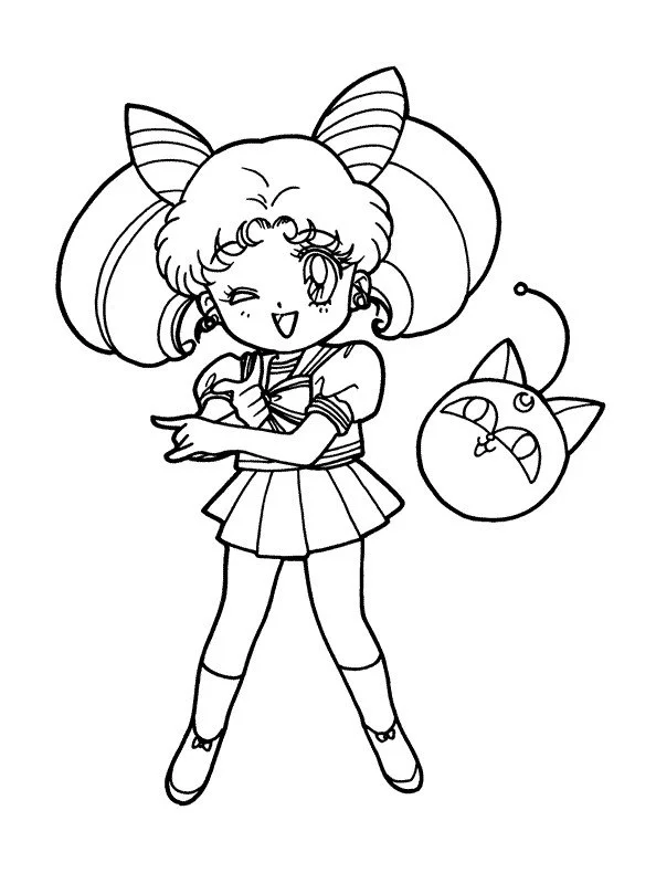 Sailor Moon Coloring Pages 25