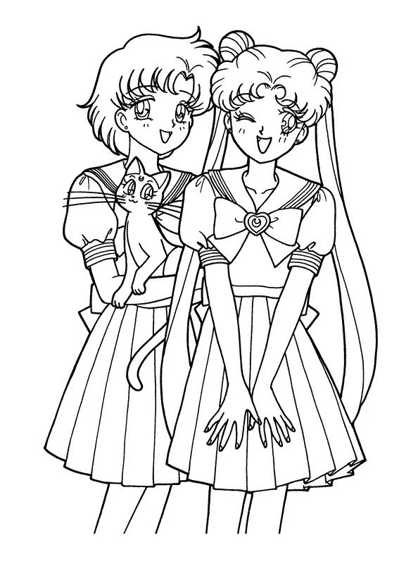 Sailor Moon Coloring Pages 26