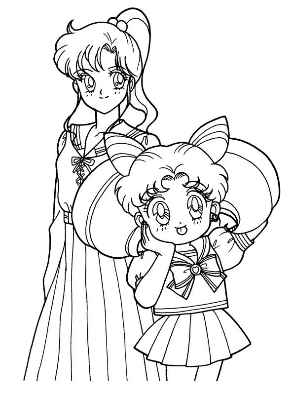 Sailor Moon Coloring Pages 27