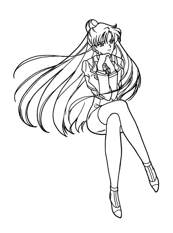 Sailor Moon Coloring Pages 29