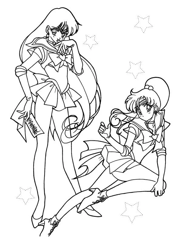 Sailor Moon Coloring Pages 3