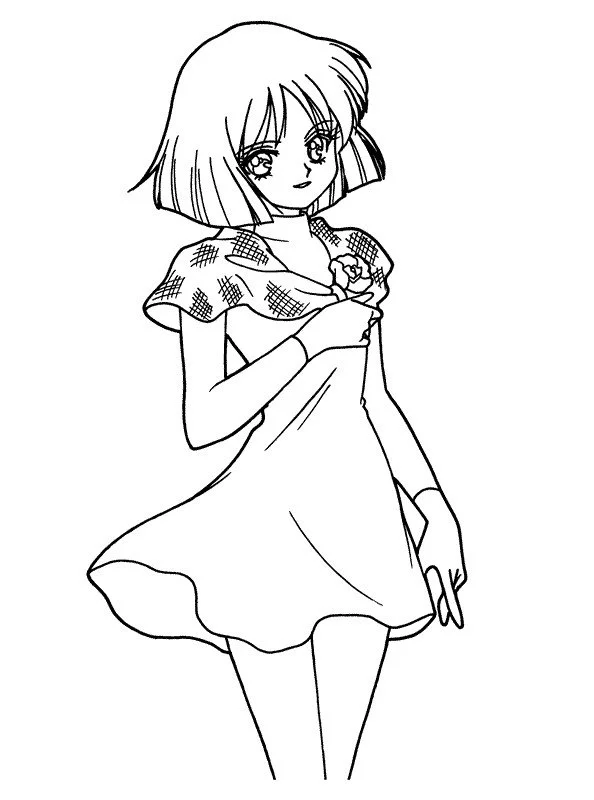 Sailor Moon Coloring Pages 30