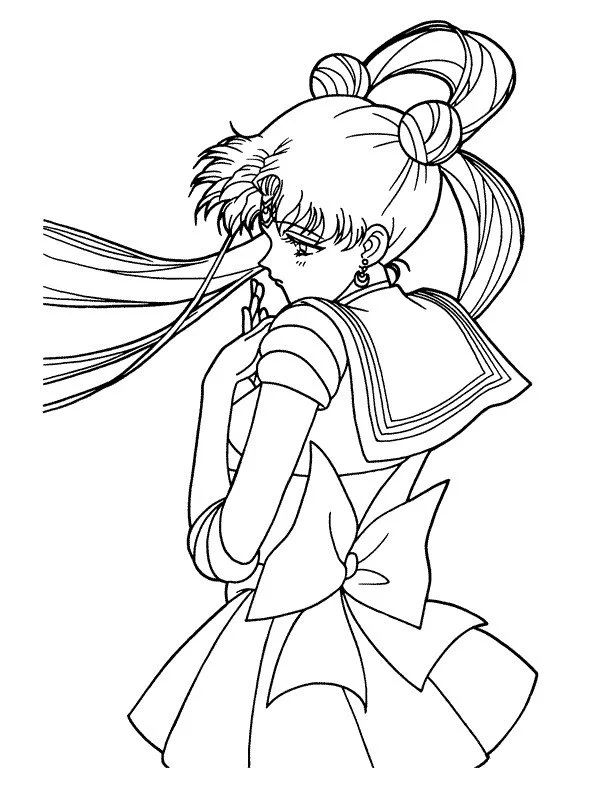 Sailor Moon Coloring Pages 46