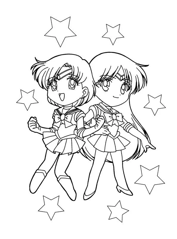 Sailor Moon Coloring Pages 47