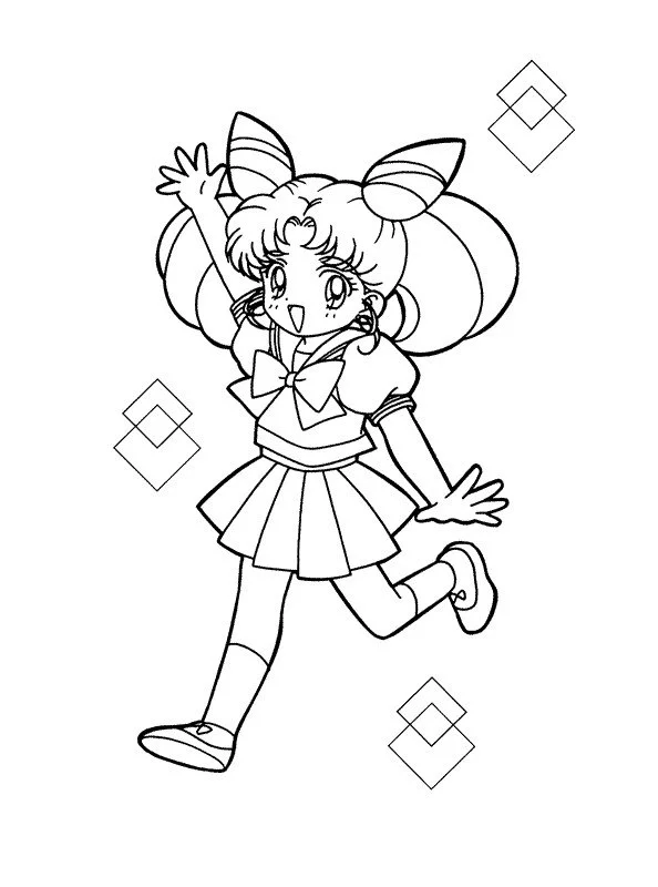 Sailor Moon Coloring Pages 49