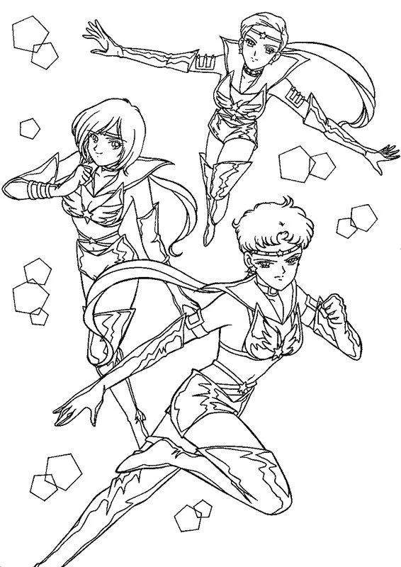 Sailor Moon Coloring Pages 52