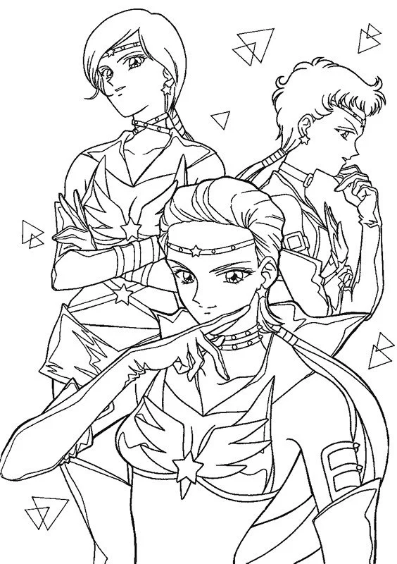Sailor Moon Coloring Pages 54