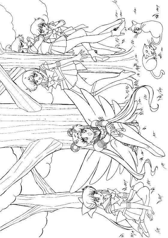 Sailor Moon Coloring Pages 56