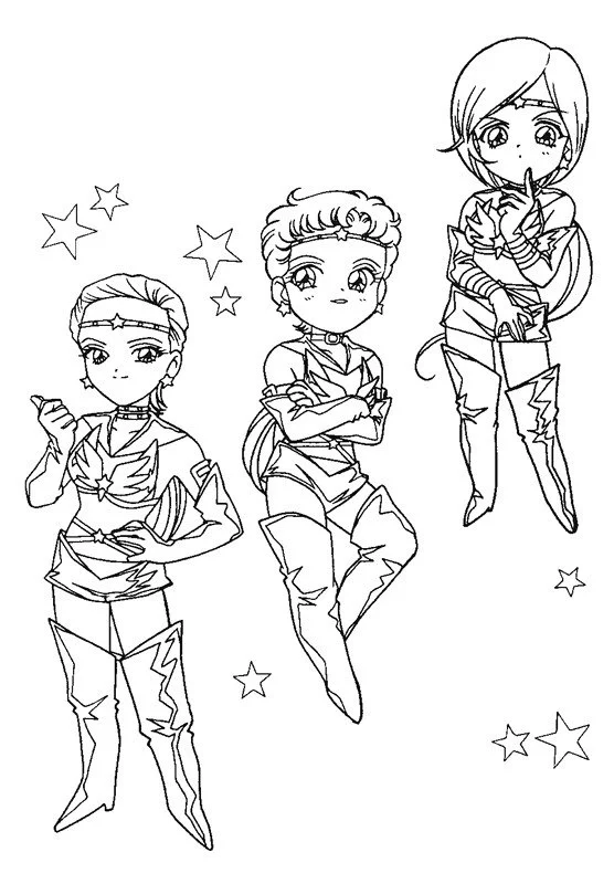 Sailor Moon Coloring Pages 57