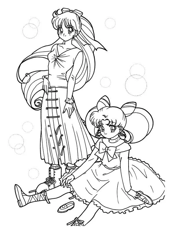 Sailor Moon Coloring Pages 6