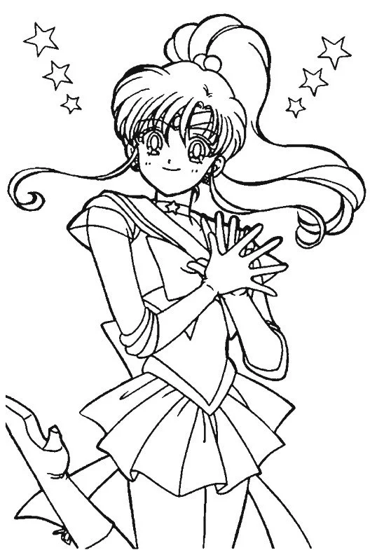 Sailor Moon Coloring Pages 62