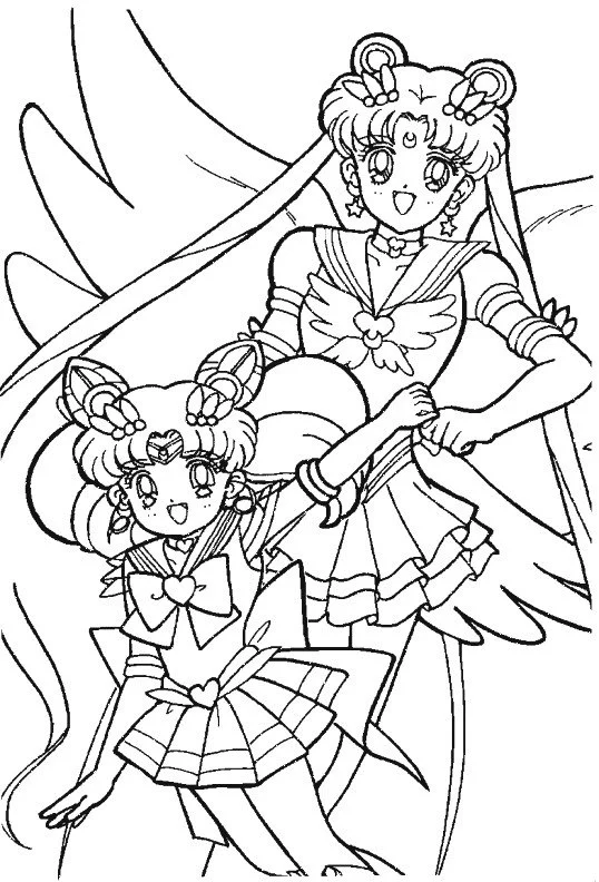 Sailor Moon Coloring Pages 65