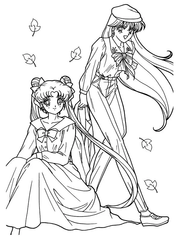 Sailor Moon Coloring Pages 7