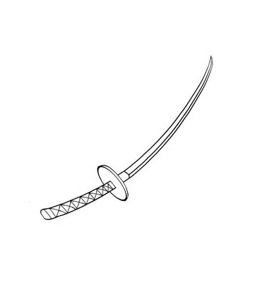 Samurai Para Colorear 17