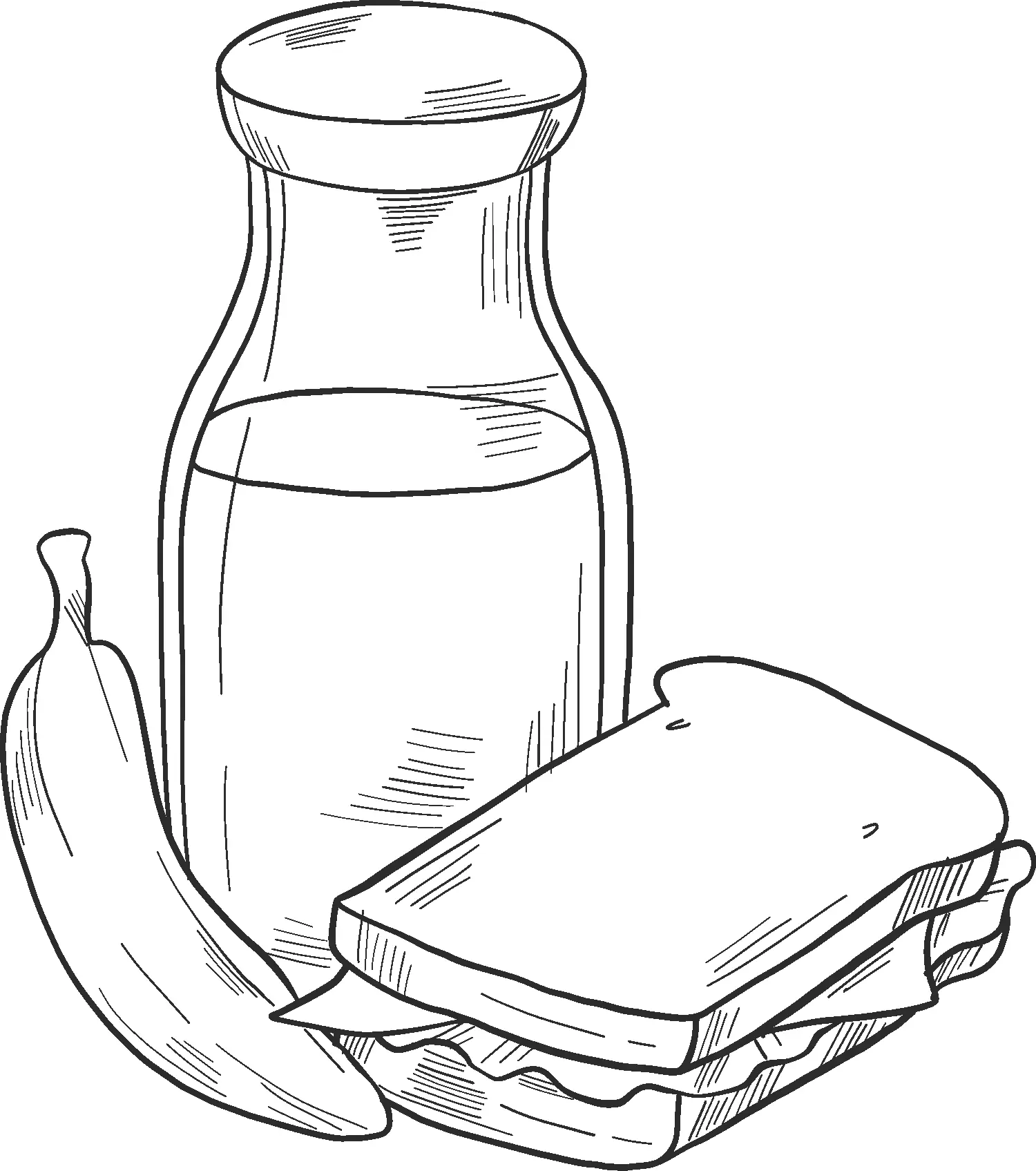 Sandwich Coloring Pages 34