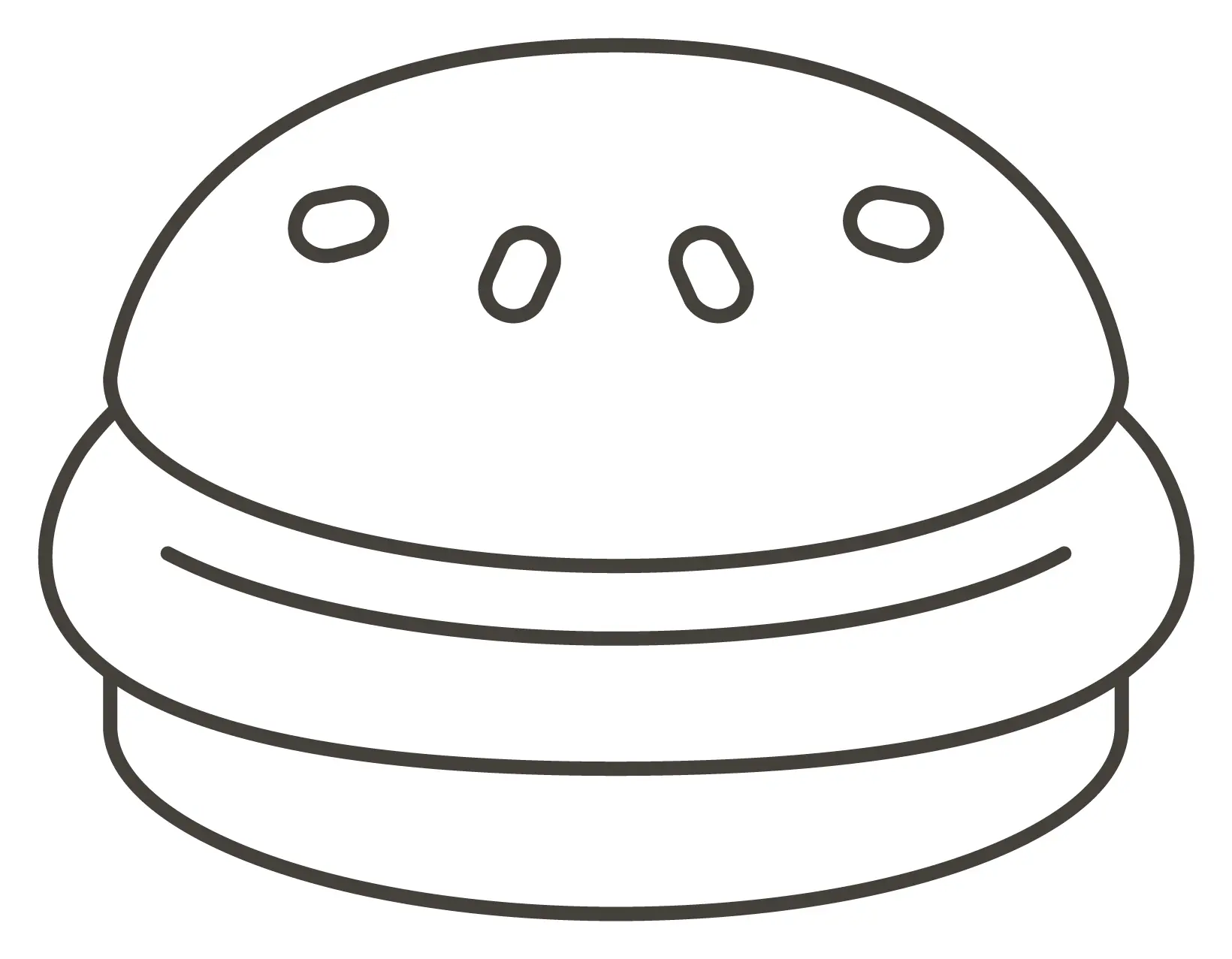 Sandwich Coloring Pages 51