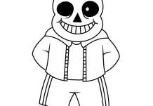 Sans Ausmalbilder 10