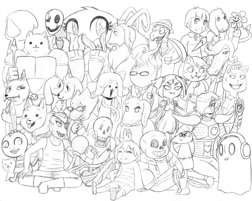 Sans Ausmalbilder 12