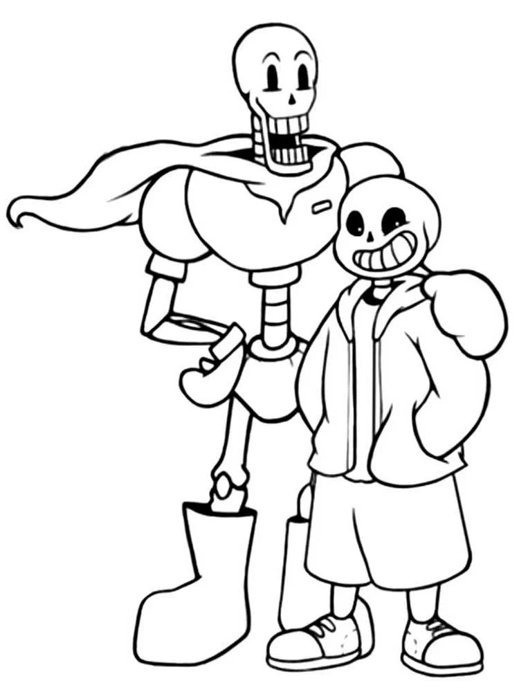 Sans Ausmalbilder 17