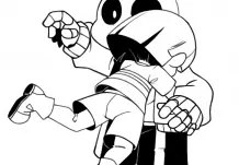 Sans Ausmalbilder 34